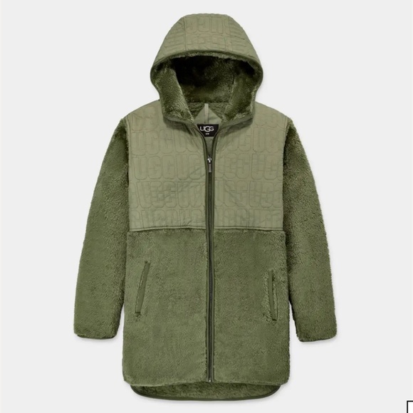 UGG Makayla Nylon Sherpa Jacket